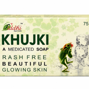 Siddhi Khujki Medicated Soap 75g – Ayurvedic Skin Care Soap with Neem, Aloe Vera and Tulsi